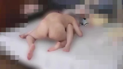 【原创】学生装激情后入中途换黑丝露乳猛干