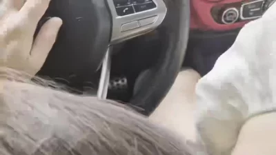 人妻野外车内口交